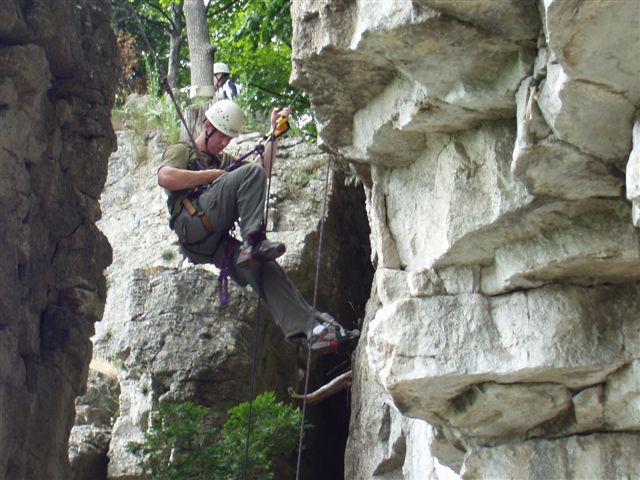 Private Rock Climbing Lessons, Elora or Milton Ontario